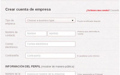 ¿Cómo verificar mi cuenta de Pinterest Business?