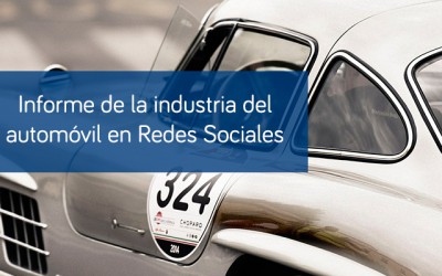 Informe de la industria del automóvil en Redes Sociales