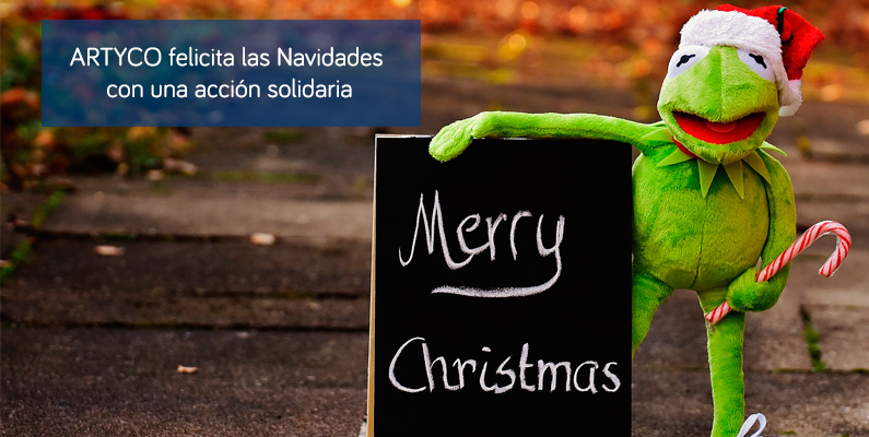 ARTYCO felicita las Navidades con una campaña solidaria