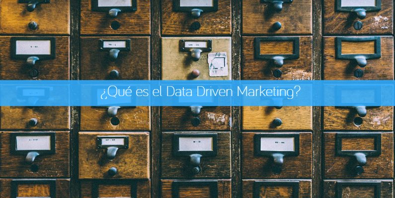 Qué es el data driven marketing