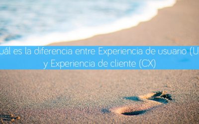 Cuál es la diferencia entre Experiencia de usuario (UX) y Experiencia de cliente (CX)